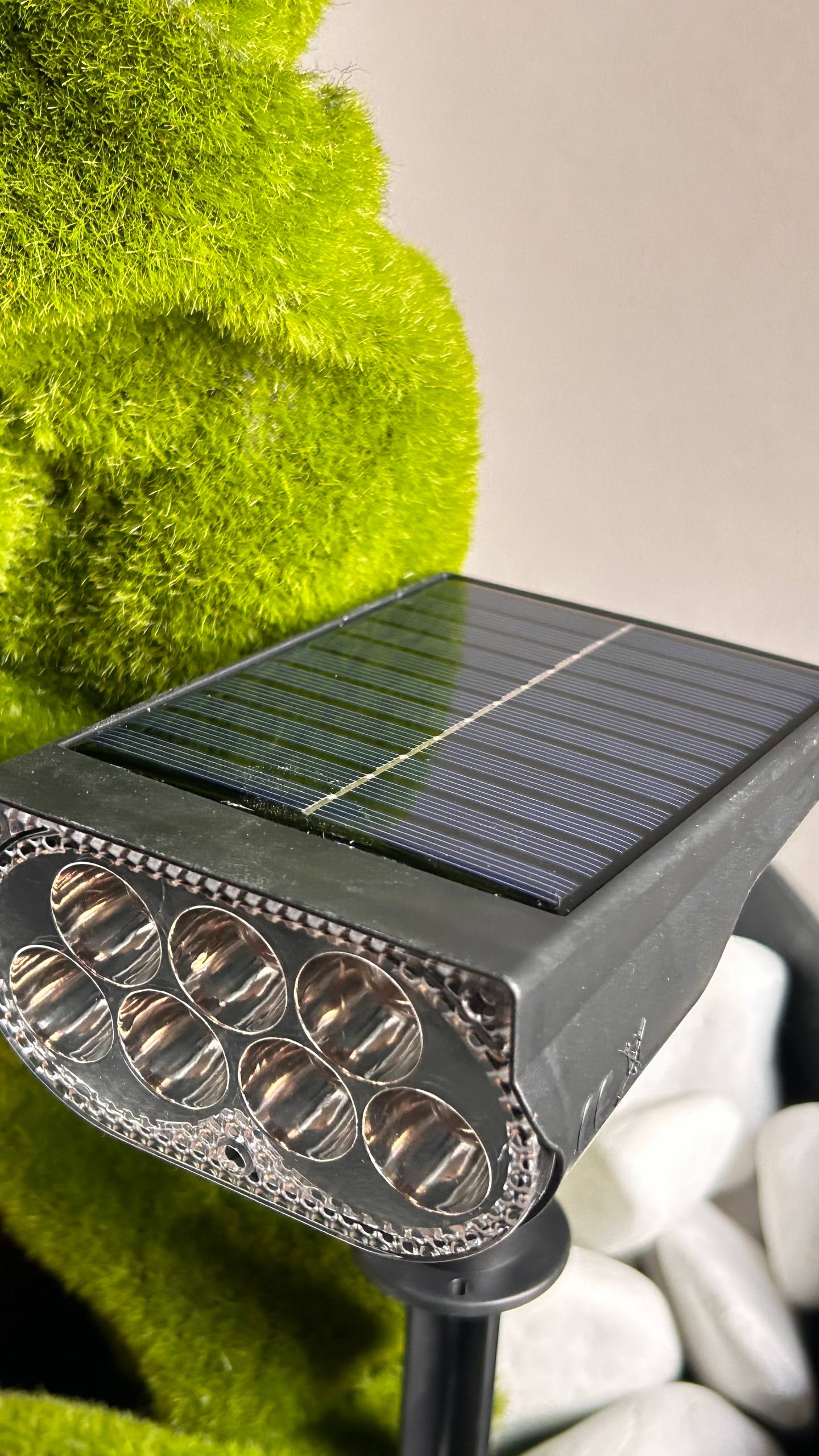 Садовий LED світильник на сонячній батареї Color Gradient Solar Spot Lawn Light - Зображення 5