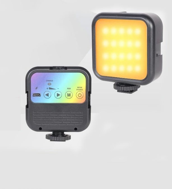 Студійна LED лампа WL-R1, 23000-7000K, освітлення для зйомки, RGB підсвічування 1 Студійна LED лампа WL-R1, 23000-7000K, освітлення для зйомки, RGB підсвічування