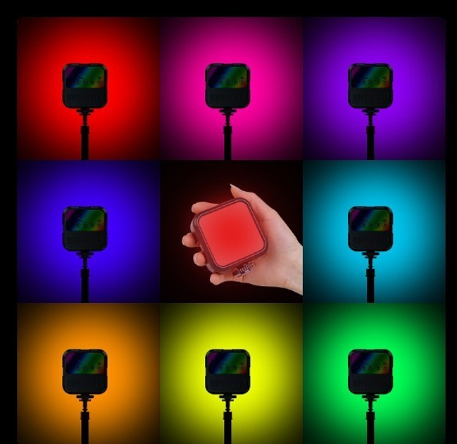Студійна LED лампа WL-R1, 23000-7000K, освітлення для зйомки, RGB підсвічування 6 Студійна LED лампа WL-R1, 23000-7000K, освітлення для зйомки, RGB підсвічування - Зображення 6