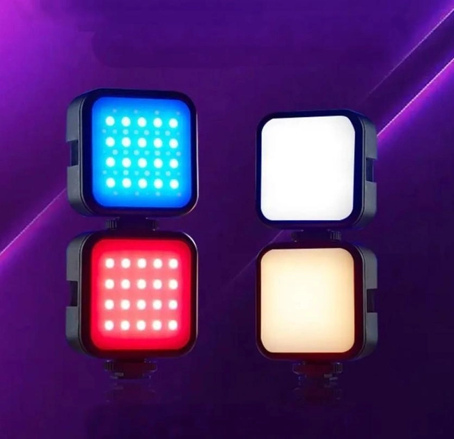 Студійна LED лампа WL-R1, 23000-7000K, освітлення для зйомки, RGB підсвічування 3 Студійна LED лампа WL-R1, 23000-7000K, освітлення для зйомки, RGB підсвічування - Зображення 3