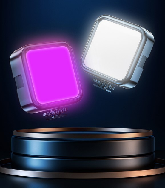 Студійна LED лампа WL-R1, 23000-7000K, освітлення для зйомки, RGB підсвічування 2 Студійна LED лампа WL-R1, 23000-7000K, освітлення для зйомки, RGB підсвічування - Зображення 2
