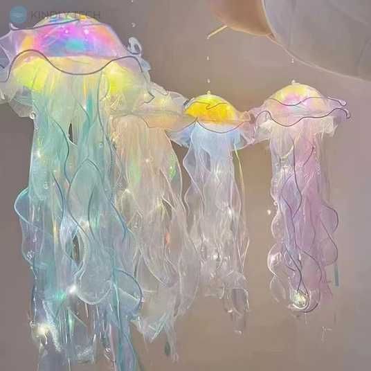 Декор, що світиться Медуза на батарейках Jellyfish lamp AND HA-113 2 Декор, що світиться Медуза на батарейках Jellyfish lamp AND HA-113 - Зображення 2