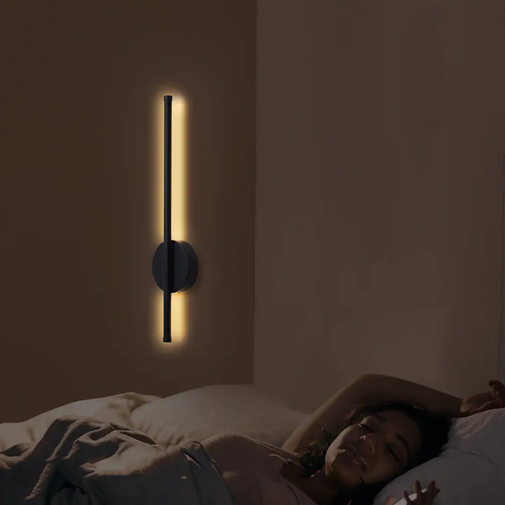 Світильник настінний 60 см Strip light HA-125 Чорний 5 Світильник настінний 60 см Strip light HA-125 Чорний - Зображення 5