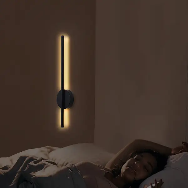 Світильник настінний 60 см Strip light HA-125 Чорний 3 Світильник настінний 60 см Strip light HA-125 Чорний - Зображення 3