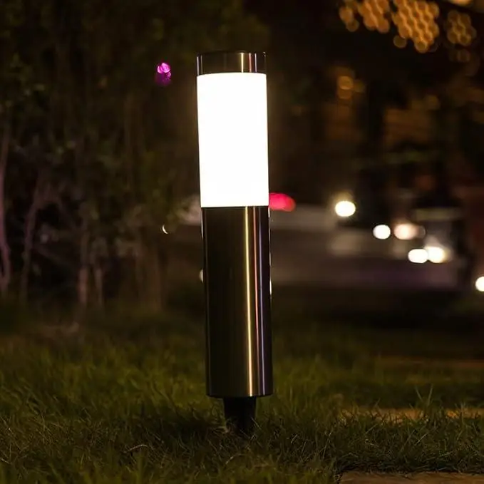 Світильники для газону Warm Solar Pillar Light / Світлодіодний світильник на сонячній батареї / Вуличні ліхтарі-стовпчики Solar 2 шт 3 Світильники для газону Warm Solar Pillar Light / Світлодіодний світильник на сонячній батареї / Вуличні ліхтарі-стовпчики Solar 2 шт - Зображення 3