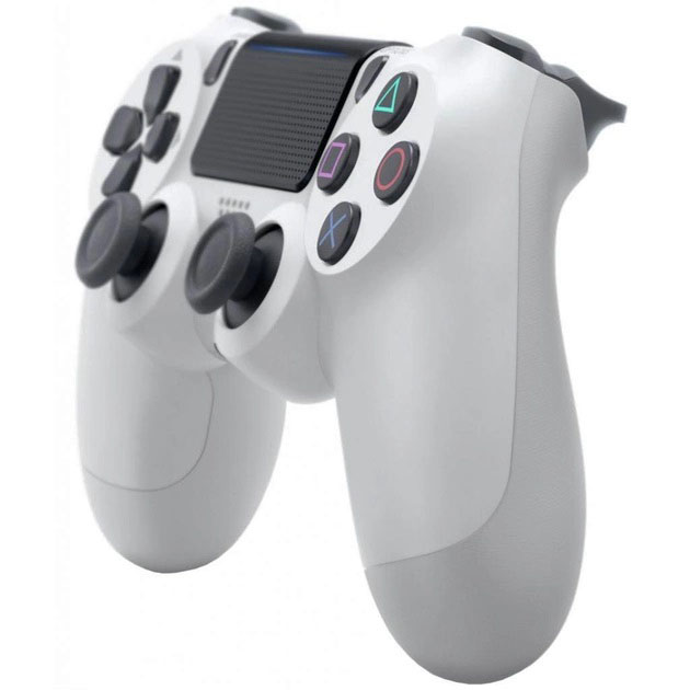 Джойстик DOUBLESHOCK для PS 4, бездротовий ігровий геймпад PS4/PC акумуляторний джойстик. Колір білий - Зображення 3