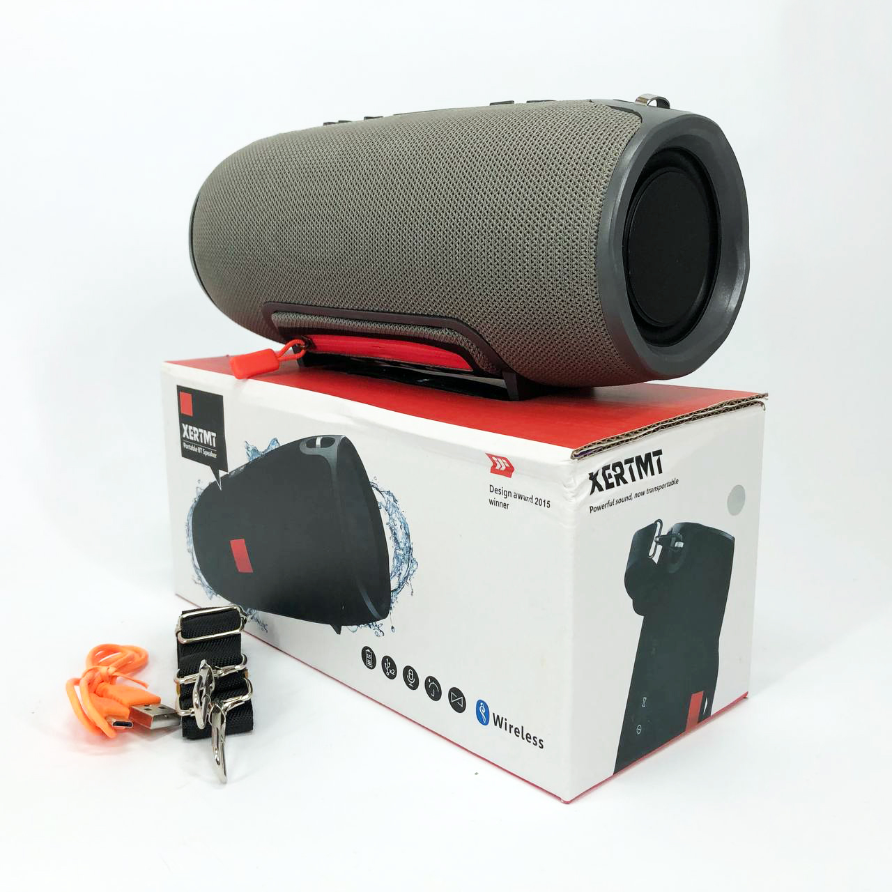 Колонка JBL XERTMT2 Mini (аналог). Колір: сірий - Зображення 7