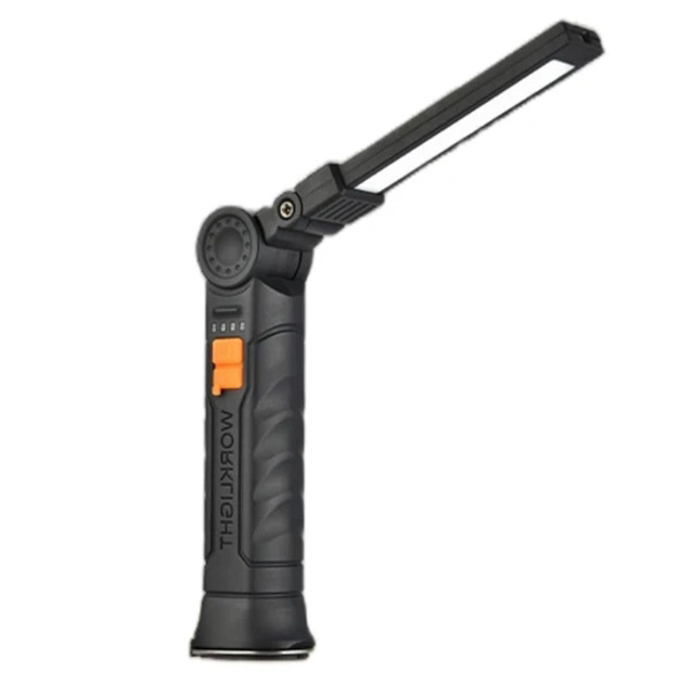 Ліхтар поворотний Worklight G51-LED-COB з магнітом та гаком, Кемпінговий складаний ліхтар - Зображення 4