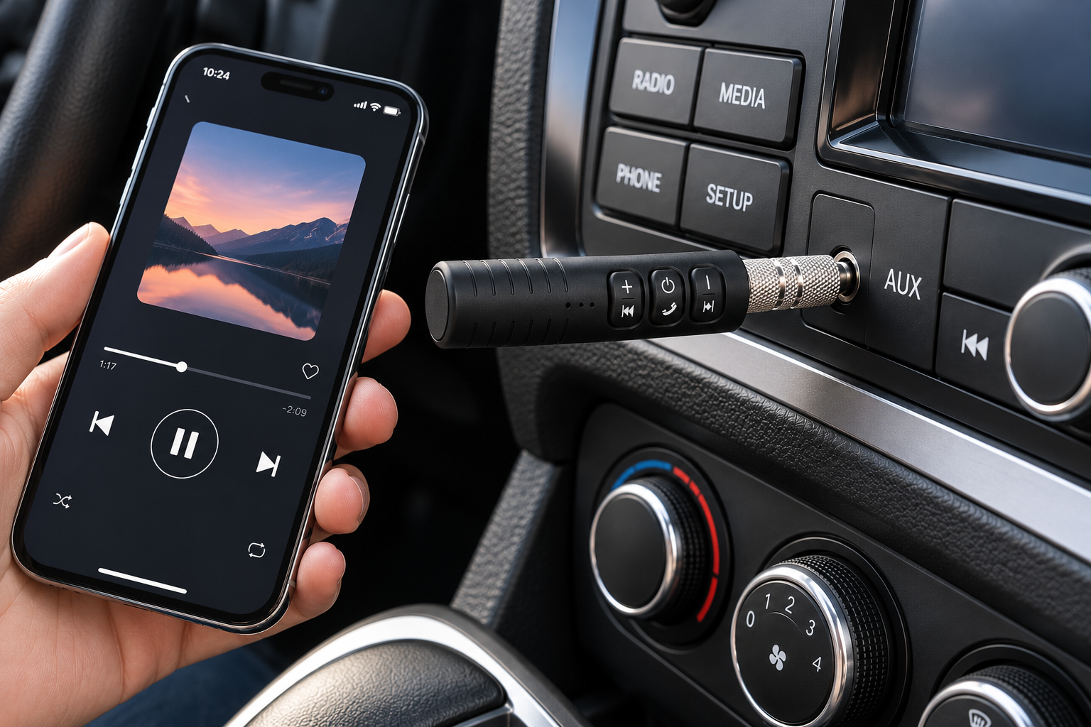 Трансмітер FM MOD BT 450 / Трансмітер автомобільний з підтримкою Bluetooth / Bluetooth AUX-адаптер 8 Трансмітер FM MOD BT 450 / Трансмітер автомобільний з підтримкою Bluetooth / Bluetooth AUX-адаптер - Зображення 8