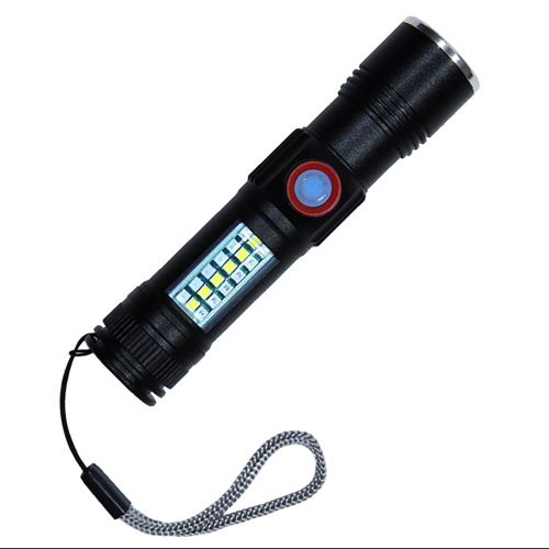 Ліхтар SY-1903C-P50+SMD+RGB Alarm, ЗУ USB, кишеньковий ліхтар із usb зарядкою, надпотужний ліхтарик 5 Ліхтар SY-1903C-P50+SMD+RGB Alarm, ЗУ USB, кишеньковий ліхтар із usb зарядкою, надпотужний ліхтарик - Зображення 5