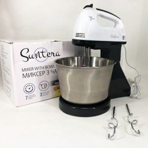 Міксер Блендер Suntera SMX-504 стаціонарний міксер, міксер тістоміс для дому, міксер планетарний комбайн