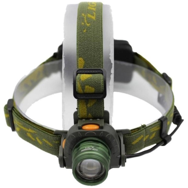 Налобний ліхтар тактичний Bailong BL-1505-602B SENSOR з датчиком руху, Ліхтарик налобний led 3 Налобний ліхтар тактичний Bailong BL-1505-602B SENSOR з датчиком руху, Ліхтарик налобний led - Зображення 3