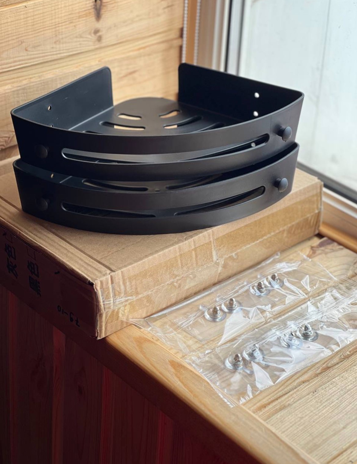 Кутові полички для ванної кімнати Storage Shelf 2 Кутові полички для ванної кімнати Storage Shelf - Зображення 2