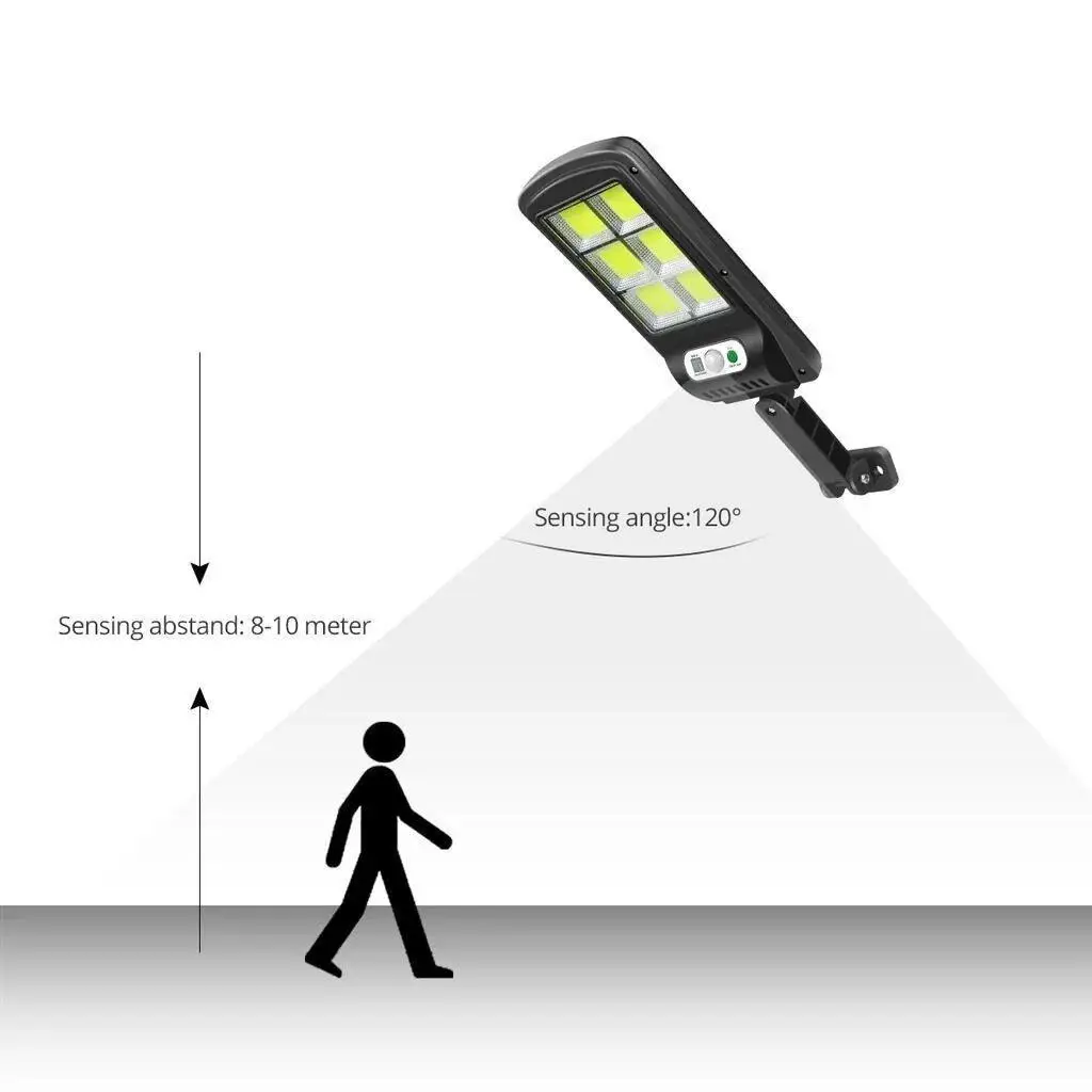 Вуличний ліхтар на стовп solar street light BL BK120-6COB - Зображення 7