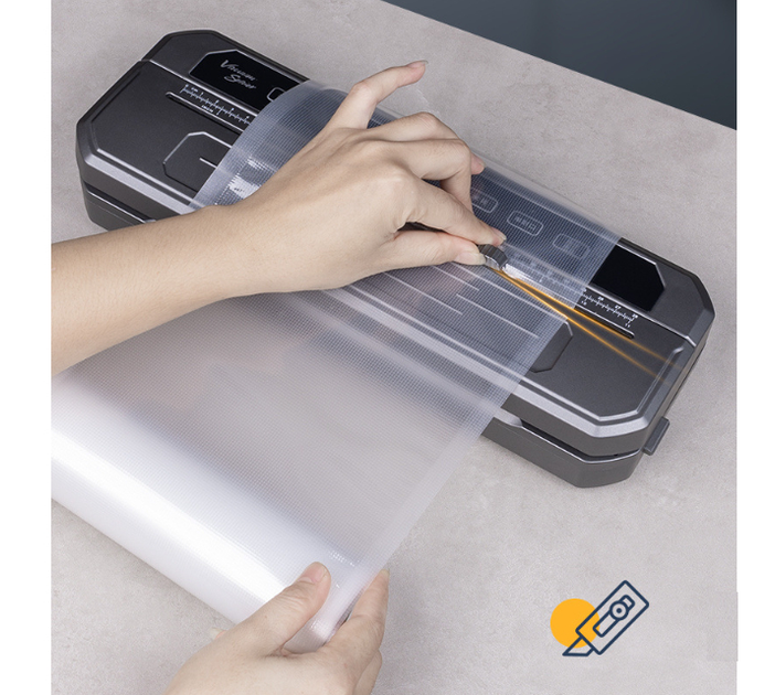 Вакуумний пакувальник універсальний Food Vaccum Sealer 65 kPa 6 режимів - Зображення 4