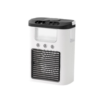 Вентилятор охолоджувач 3в1 Air Cooler Fan 1346 з USB-живленням, зволоженням та LED-підсвічуванням