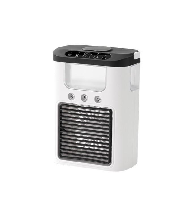 Вентилятор охолоджувач 3в1 Air Cooler Fan 1346 з USB-живленням, зволоженням та LED-підсвічуванням 1 Вентилятор охолоджувач 3в1 Air Cooler Fan 1346 з USB-живленням, зволоженням та LED-підсвічуванням