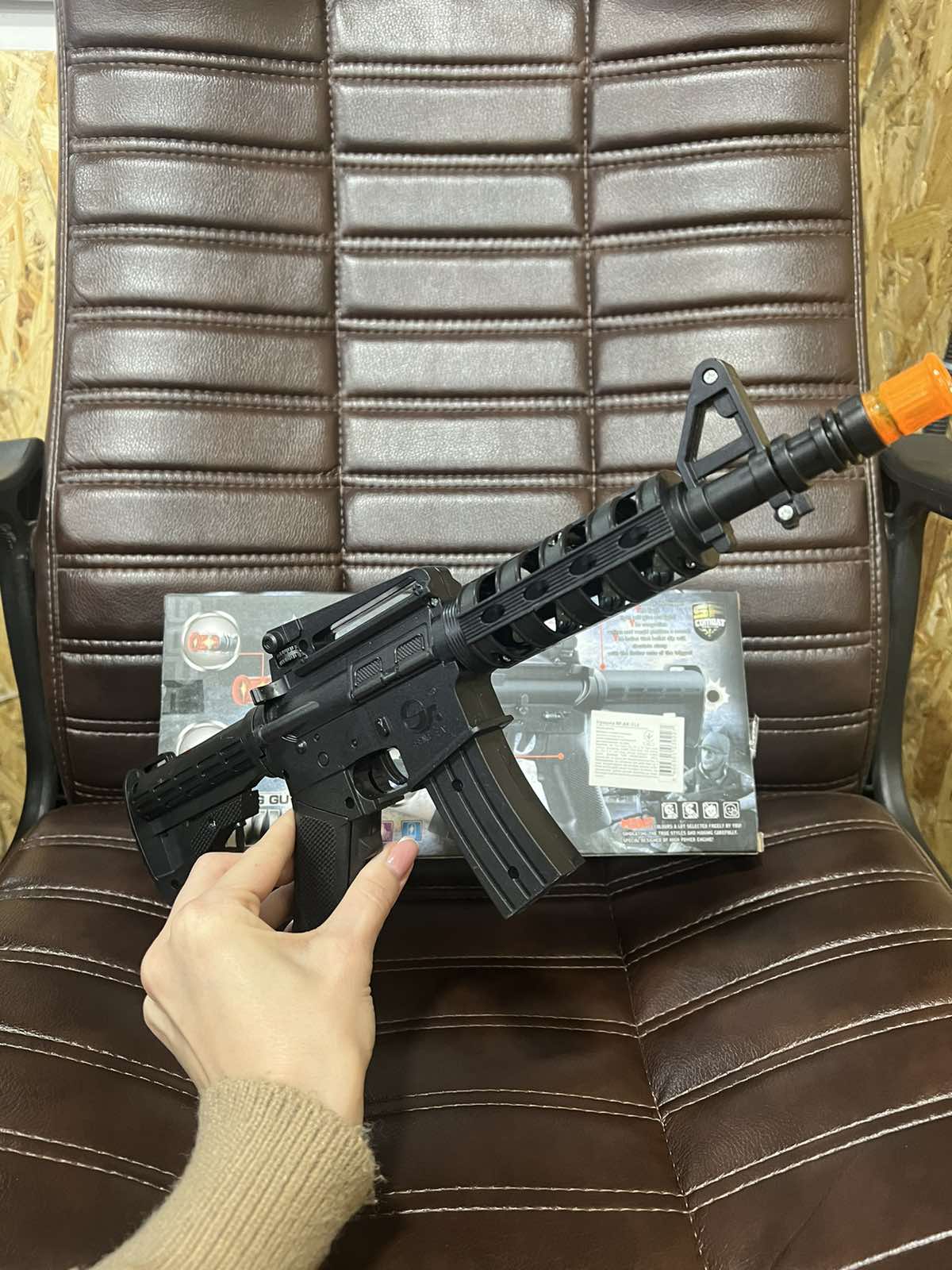 Іграшка автомат Ак-918 зі світловими та звуковими ефектами - Зображення 3