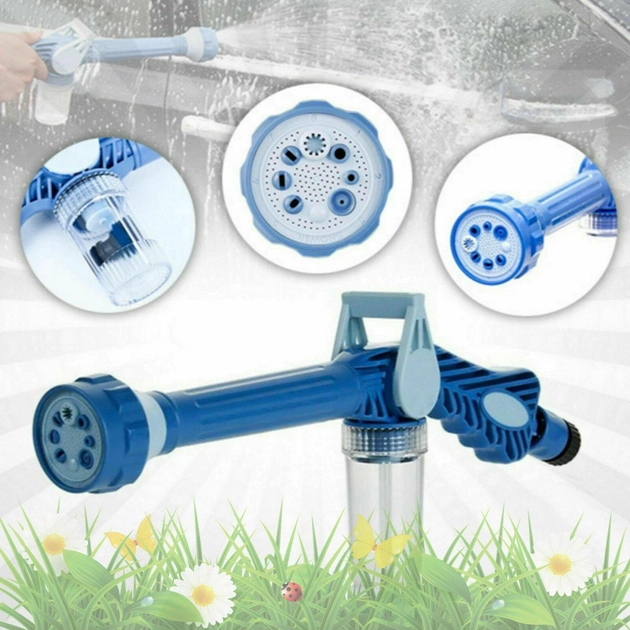 Водомет для миття авто, поливу рослин, розпилювач EZ JET Water Cannon 1 Водомет для миття авто, поливу рослин, розпилювач EZ JET Water Cannon