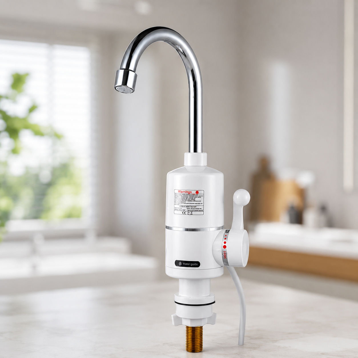 Водонагрівач Delimano WATER HEATER RX-004 / Кран-водонагрівач на нижнє підключення 4 Водонагрівач Delimano WATER HEATER RX-004 / Кран-водонагрівач на нижнє підключення - Зображення 4