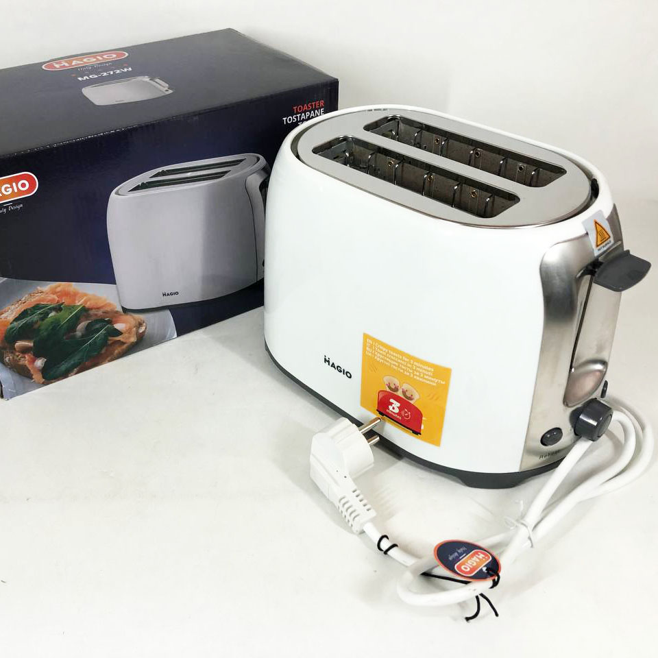 Тостер MAGIO MG-272W 750 Вт, тостер кухонний, тостери для дому, тостерниця, сендвіч-тостери. Колір: білий - Зображення 7