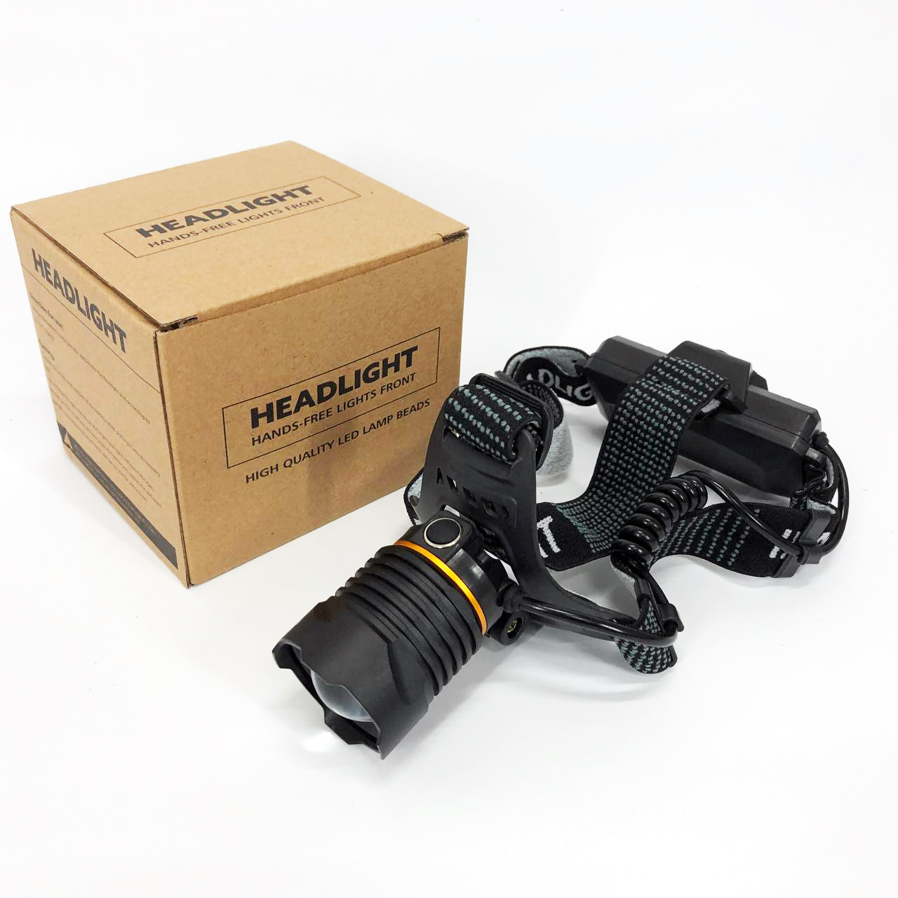 Ліхтар налобний PLD-8059-P50-UV, потужний акумуляторний ліхтарик налобний, налобний ліхтар яскравий - Зображення 7