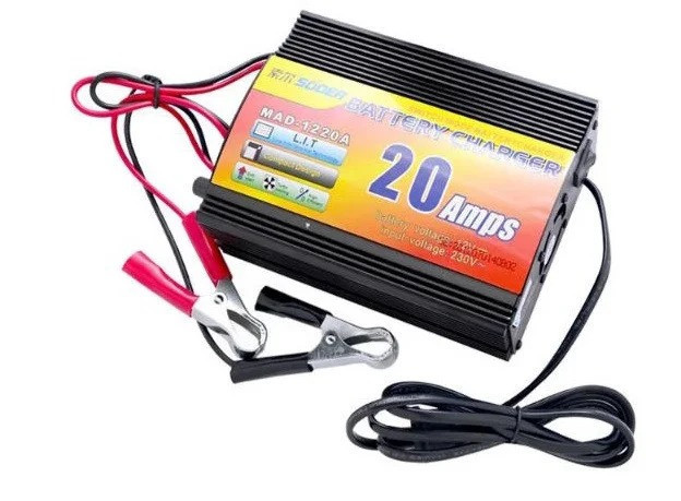 Зарядний пристрій акумулятора UKC Battery Charger 20A MA 1220A black 4 Зарядний пристрій акумулятора UKC Battery Charger 20A MA 1220A black - Зображення 4