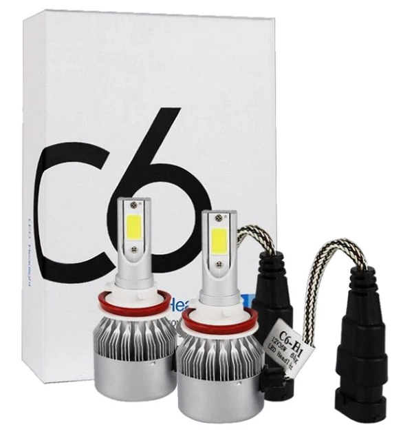 Комплект LED ламп C6 HeadLight H11 / Світлодіодні автомобільні LED лампи C6 H11 2 Комплект LED ламп C6 HeadLight H11 / Світлодіодні автомобільні LED лампи C6 H11 - Зображення 2