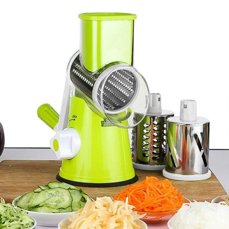 Ручна овочерізка мультислайсер для овочів та фруктів Kitchen Master 2 Ручна овочерізка мультислайсер для овочів та фруктів Kitchen Master - Зображення 2