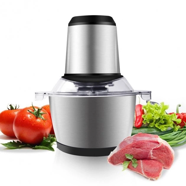 Блендер-подрібнювач металевий 600 Вт Cooking 7079 1 Блендер-подрібнювач металевий 600 Вт Cooking 7079