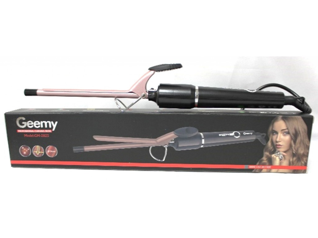 Плойка для завивки волосся афрокудрі Gemmy GM-2825 афро плойка дрібна накрутка 4 Плойка для завивки волосся афрокудрі Gemmy GM-2825 афро плойка дрібна накрутка - Зображення 4