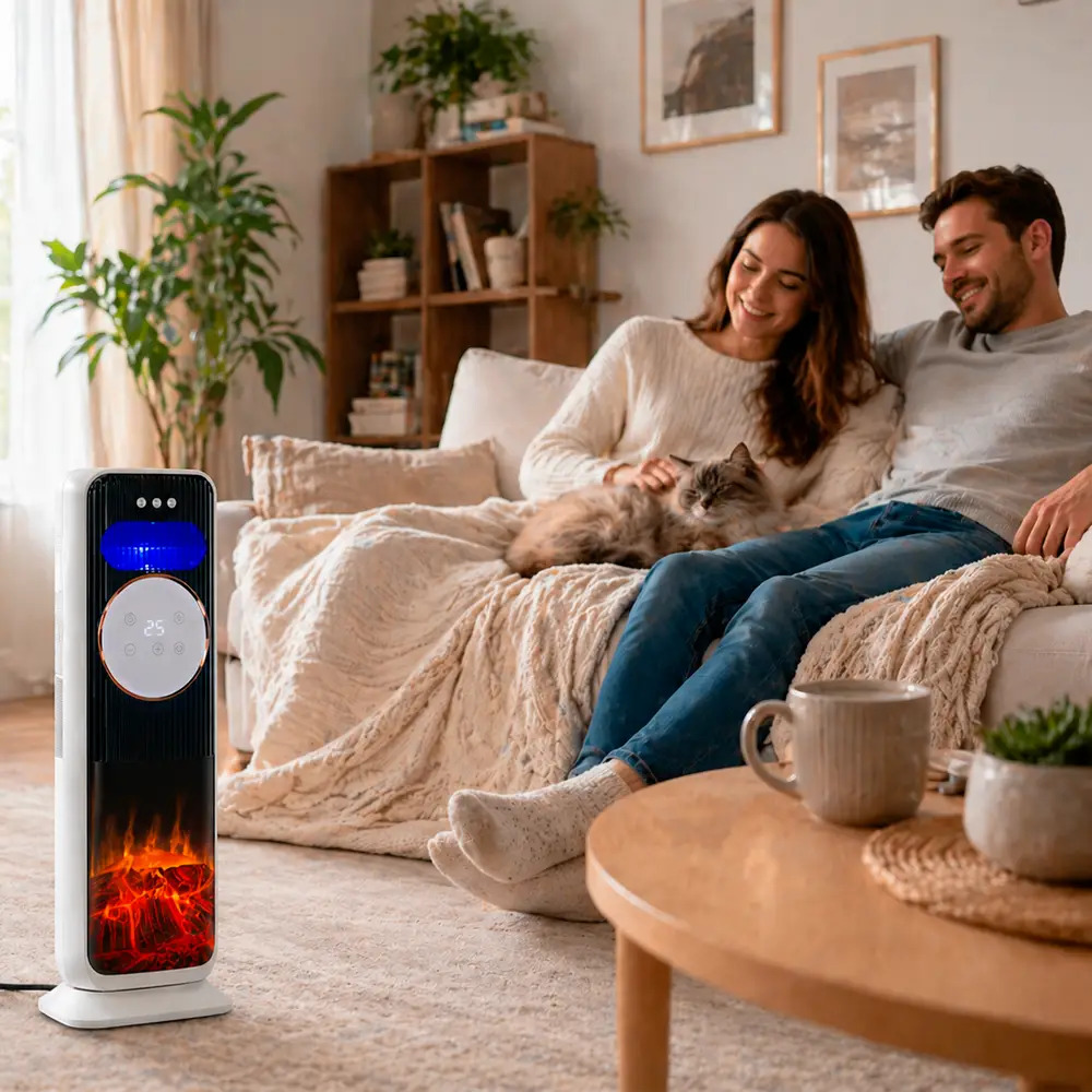 Кондиціонер підлоговий 2в1 з LED-дисплеєм 2000 Вт + пульт ДУ / Колонний керамічний тепловентилятор стаймером X-719 4 Кондиціонер підлоговий 2в1 з LED-дисплеєм 2000 Вт + пульт ДУ / Колонний керамічний тепловентилятор стаймером X-719 - Зображення 4