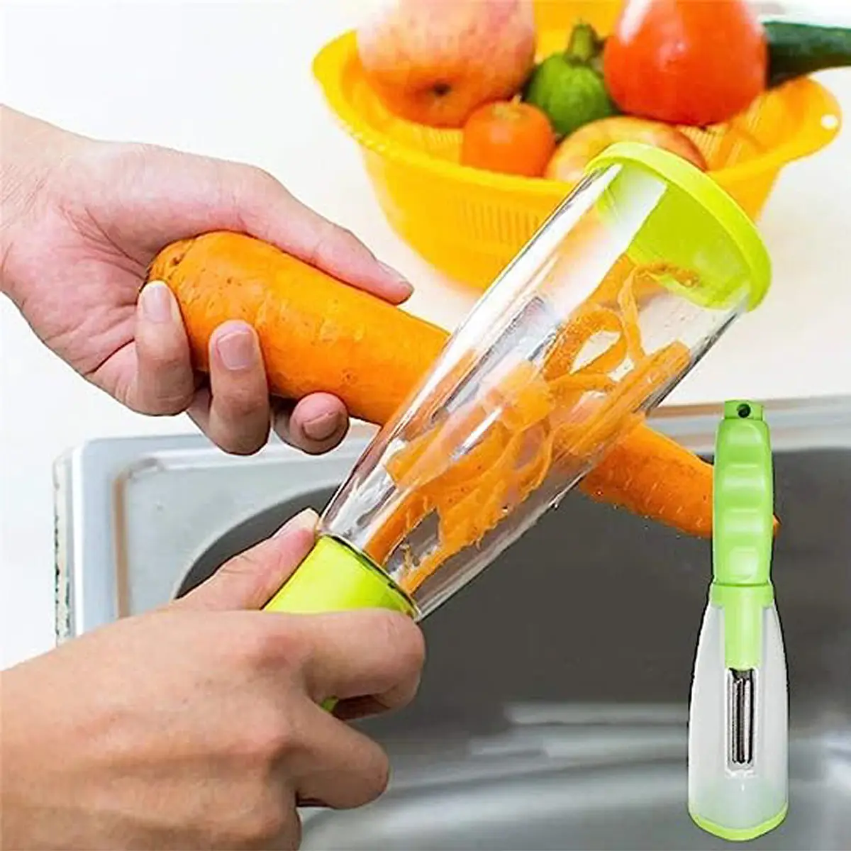 Зручний ніж кухонний для чищення овочів Peeler 6 Зручний ніж кухонний для чищення овочів Peeler - Зображення 6