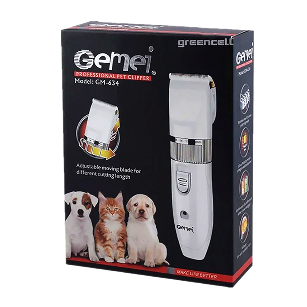 Машинка для стрижки тварин Gemei GM-634 4 Машинка для стрижки тварин Gemei GM-634 - Зображення 4