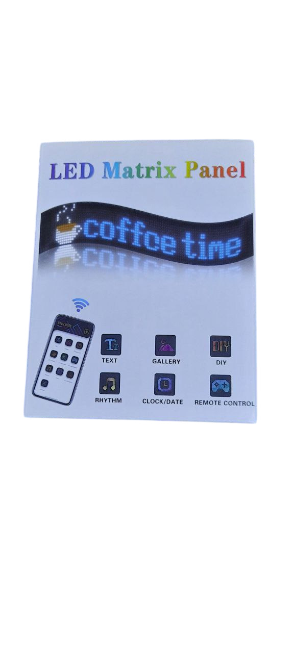 Гибкий экран LED Matrix Panel APP wifi rgb 192mm 898mm (HRP-1696PLUS) ART-0568 3 Гибкий экран LED Matrix Panel APP wifi rgb 192mm 898mm (HRP-1696PLUS) ART-0568 - Зображення 3
