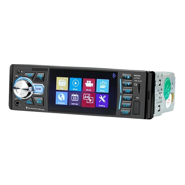 Автомагнітола 4026 BT Touch з екраном 4.1" ISO 1Din MP5 Bluetooth USB FM microSD 3 Автомагнітола 4026 BT Touch з екраном 4.1" ISO 1Din MP5 Bluetooth USB FM microSD - Зображення 3