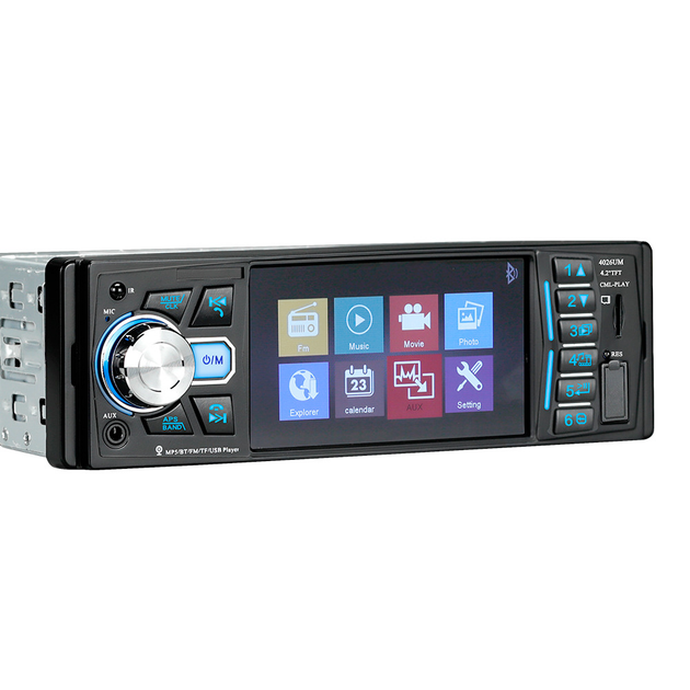 Автомагнітола 4052 Touch 4.1", ISO-Bluetooth, 1 DIN, USB, MP5, FM, microSD 6447 1 Автомагнітола 4052 Touch 4.1", ISO-Bluetooth, 1 DIN, USB, MP5, FM, microSD 6447