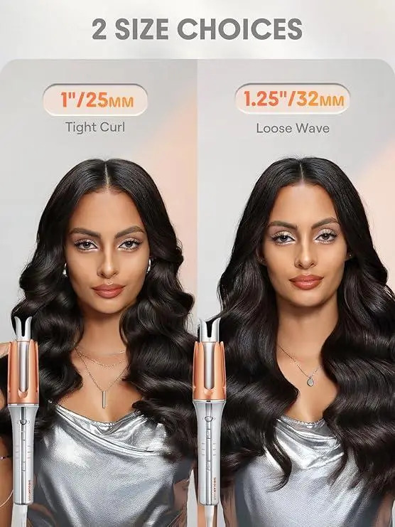 Автоматичний стайлер Sheglam Hair Curler Bella для завивки волосся / Плойка для локонів 3 режими 170–210°C 3 Автоматичний стайлер Sheglam Hair Curler Bella для завивки волосся / Плойка для локонів 3 режими 170–210°C - Зображення 3