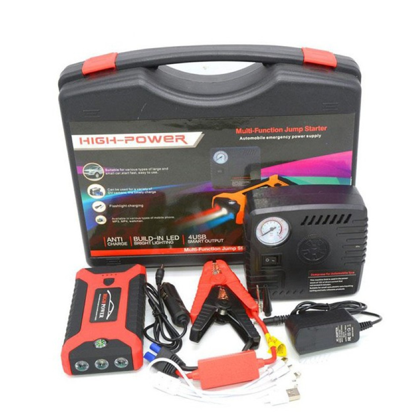 Автомобільний пускозарядний пристрій Jumpstarter Power Bank 56800 mAh 2 Автомобільний пускозарядний пристрій Jumpstarter Power Bank 56800 mAh - Зображення 2