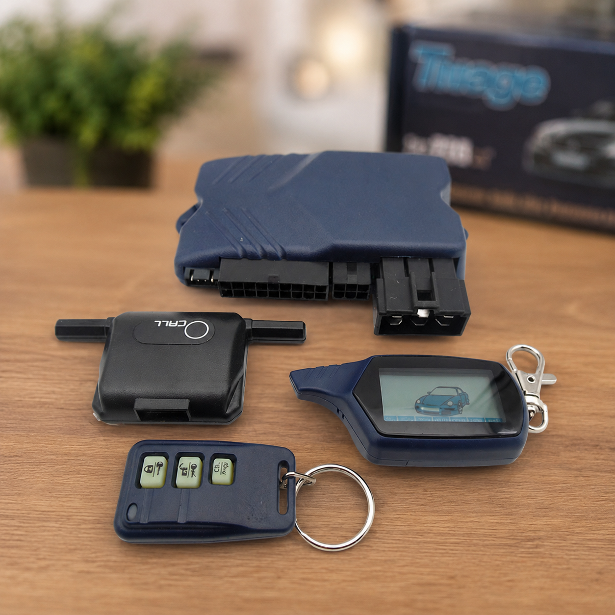 Автосигналізація CAR ALARM 2 WAY B9 / Двостороння автомобільна сигналізація з автозапуском та інтелектуальним запуском двигуна 4 Автосигналізація CAR ALARM 2 WAY B9 / Двостороння автомобільна сигналізація з автозапуском та інтелектуальним запуском двигуна - Зображення 4