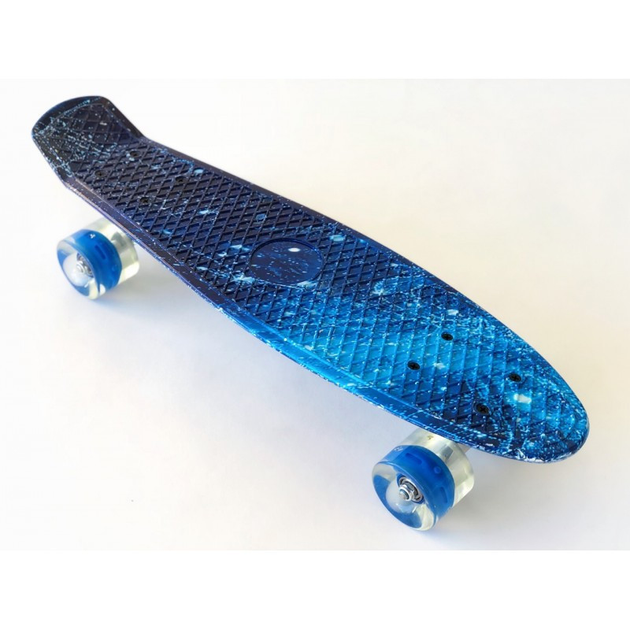 Пенні борд скейтборд Penny Board Fish Skateboards 22" ABEC-7 з колесами, що світяться 2 Пенні борд скейтборд Penny Board Fish Skateboards 22" ABEC-7 з колесами, що світяться - Зображення 2
