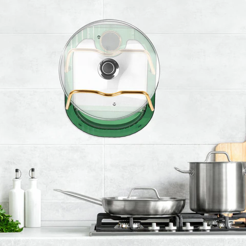 Тримач для кришок на стіну, Kitchen Pot Cover Rack / Підставка для кришок каструль 4 Тримач для кришок на стіну, Kitchen Pot Cover Rack / Підставка для кришок каструль - Зображення 4