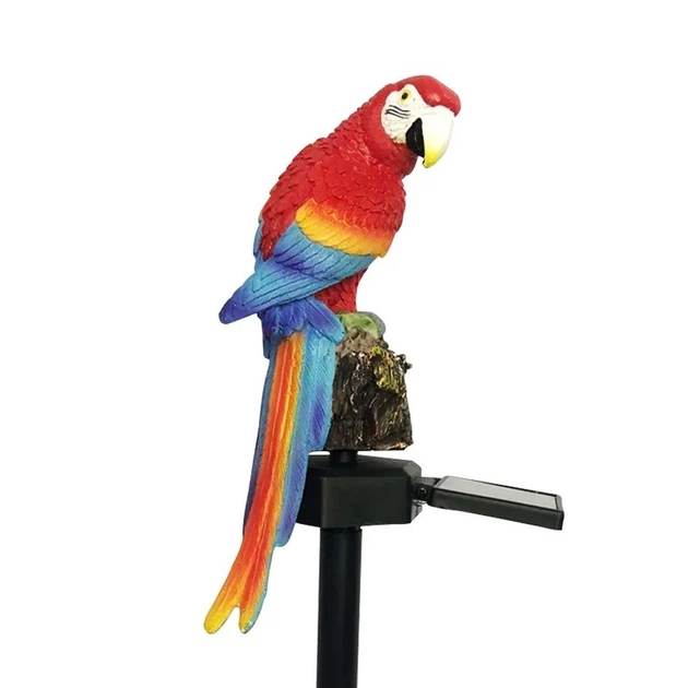 Ліхтар садовий SOLAR PARROT / Світильник для саду Папуга на сонячній батареї 4 Ліхтар садовий SOLAR PARROT / Світильник для саду Папуга на сонячній батареї - Зображення 4