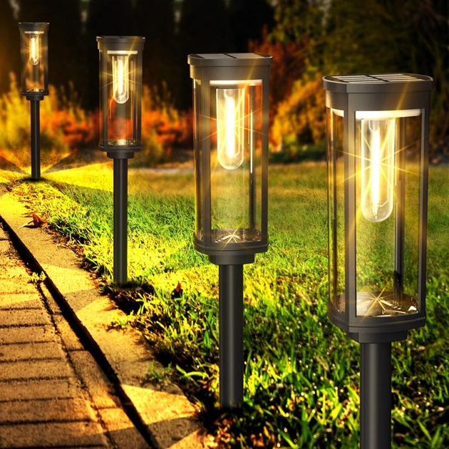 Комплект світильників для газону Solar Lawn Light Shinedo Y246 warm white комплект 2 шт 1 Комплект світильників для газону Solar Lawn Light Shinedo Y246 warm white комплект 2 шт