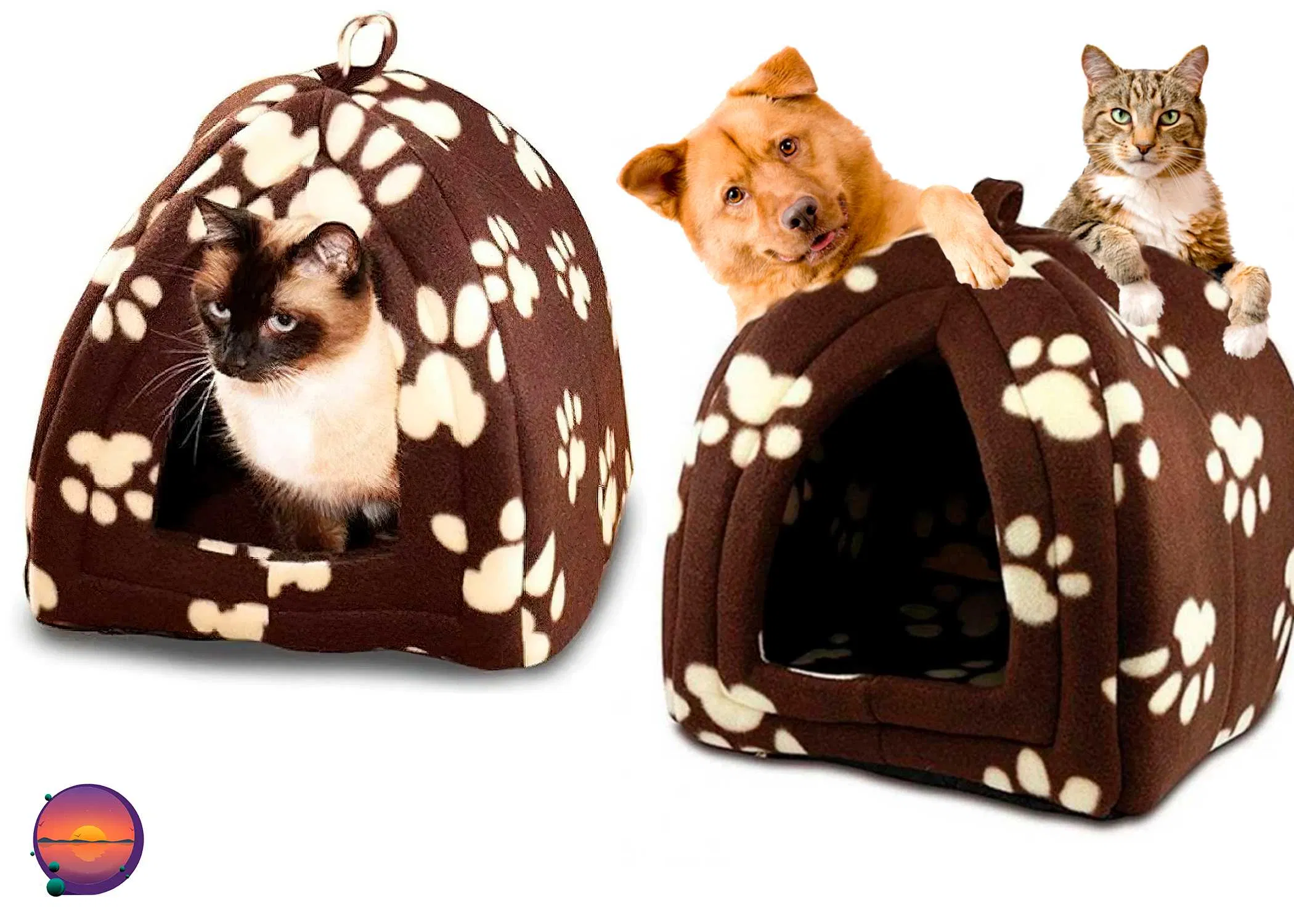 М'який будиночок Pet Hut для собак та кішок 4 М'який будиночок Pet Hut для собак та кішок - Зображення 4