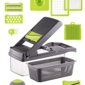 Багатофункціональна овочерізка Safe slice mandoline 16 в 1