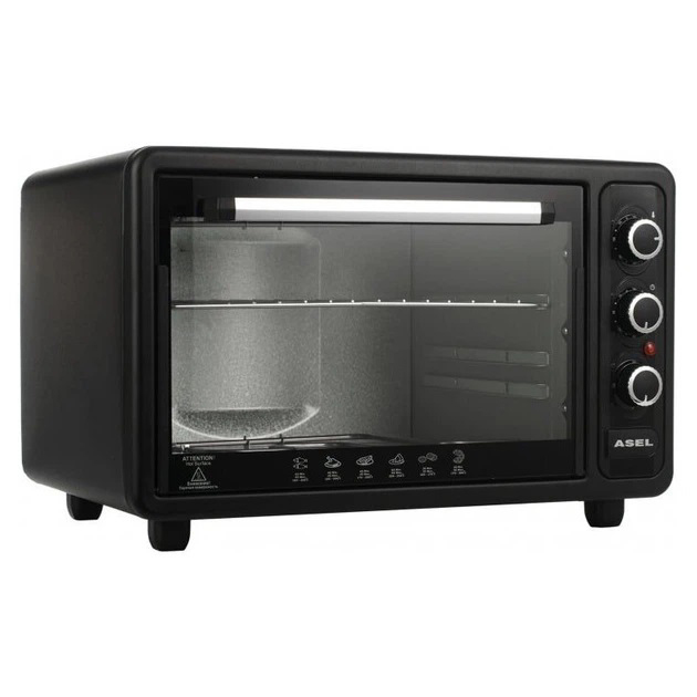 Електродуховка ASEL AF-40-33 Black 1 Електродуховка ASEL AF-40-33 Black