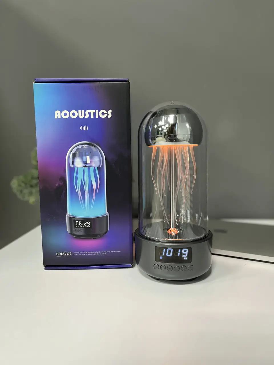 Портативна колонка Bluetooth Медуза із функцією нічника A-Plus на 7 режимів світла, об'ємний звук 360° 4 Портативна колонка Bluetooth Медуза із функцією нічника A-Plus на 7 режимів світла, об'ємний звук 360° - Зображення 4