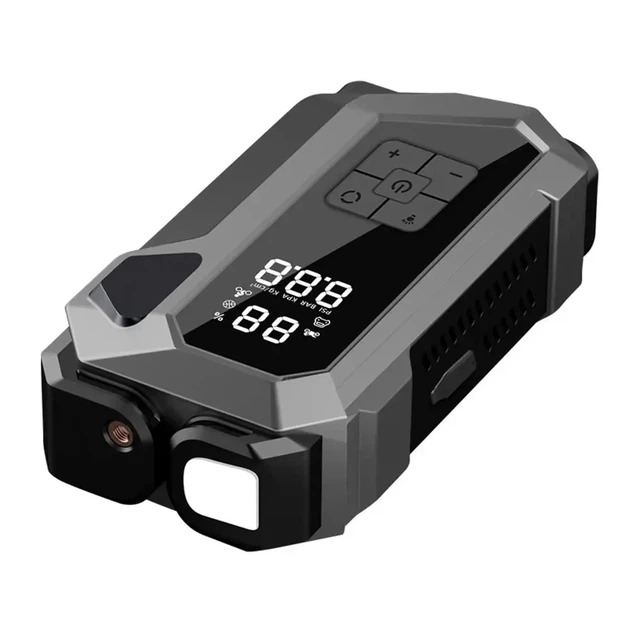Пусковий пристрій з LED-підсвічуванням JUMP STARTER 18B 4в1 2000А 16000 мАг + компресор 3 Пусковий пристрій з LED-підсвічуванням JUMP STARTER 18B 4в1 2000А 16000 мАг + компресор - Зображення 3
