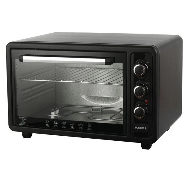 Електродуховка ASEL AF-40-33 Black 3 Електродуховка ASEL AF-40-33 Black - Зображення 3